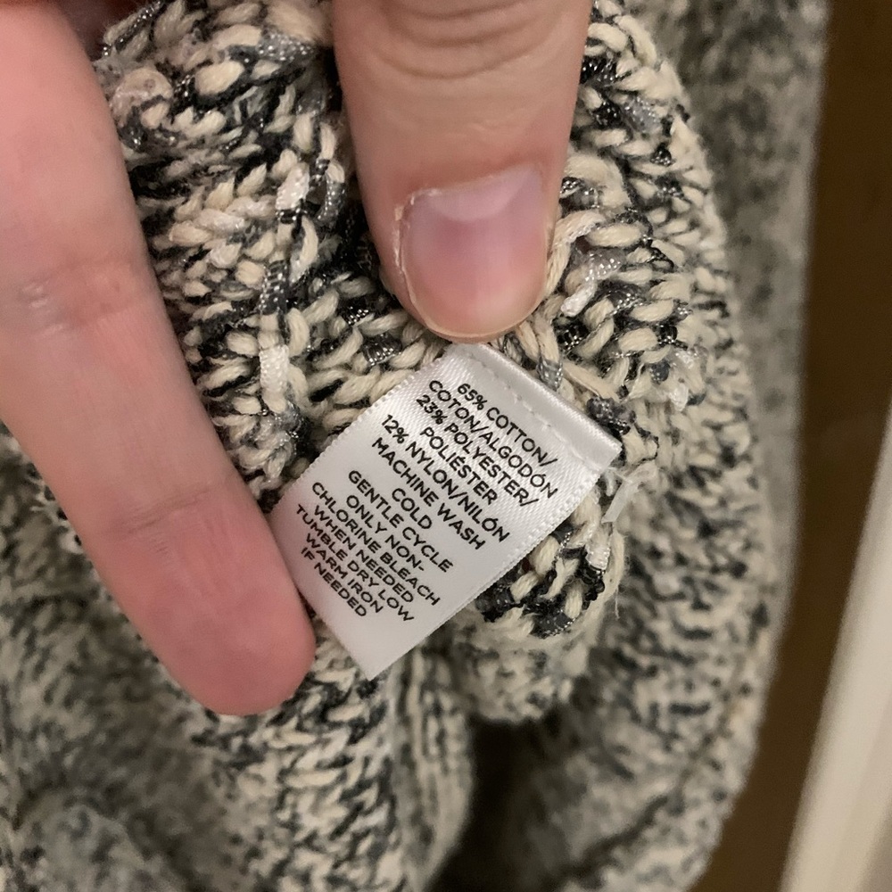 Ann Taylor Loft Silver Threaded Knit Sweater - image 6